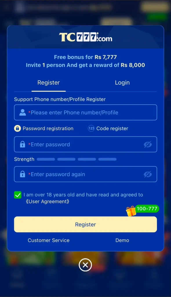 TC777 Game