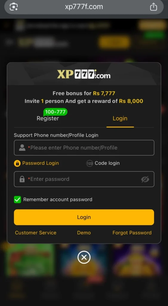 xp777 Game