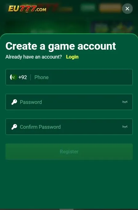 EU777 Game